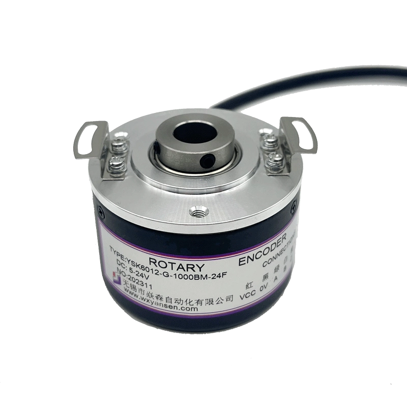 YSK6012空心轴编码器中空旋转电机编码器数控车床主轴配件
