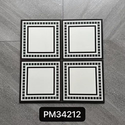 300-Piece Set of American Retro-Style Small Floral Tiles for Kitchen, Bathroom, Hotel, Guesthouse, Restaurant, Coffee Shop, Milk Tea Shop Walls and Floors
