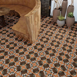 200 Specifications of Ethnic Style Niche Characteristic Small Flower Tiles Handmade Shop Thai Restaurant