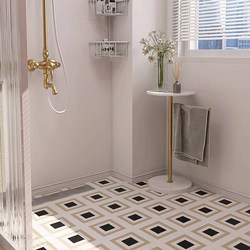 200 Specifications of Paper-Shaped Plaid Cream Style Small Flower Brick Kitchen and Bathroom Hotel B&B Restaurant Chain Store Decoration
