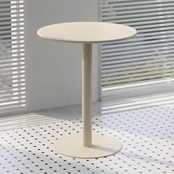 Internet celebrity coffee table creative leisure industrial style minimalist small round table commercial reception negotiation table milk tea shop dining table
