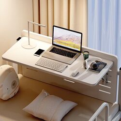 Dormitory Bed Table College Student Upper Bunk Storage Rack Suspended Desk Writing Table Dormitory Bedside Computer Table Bedside Table