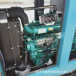 Weifang 100kW diesel generator set 100kw three-phase four-wire emergency power supply generator set direct