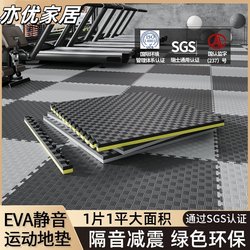 Gym Floor Mat Soundproof Shock-Absorbing Mat Eva Floor Mat Professional Thickened Home Martial Arts Foam Fighting Mat