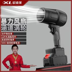 High-Power Violent Fan Blower for Dust Removal, Car Washing, Low-Noise Snow Blowing, Powerful Storm Blower Zz