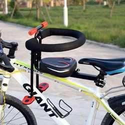 Mountain bike child seat front-mounted electric bicycle infant child baby universal safety seat