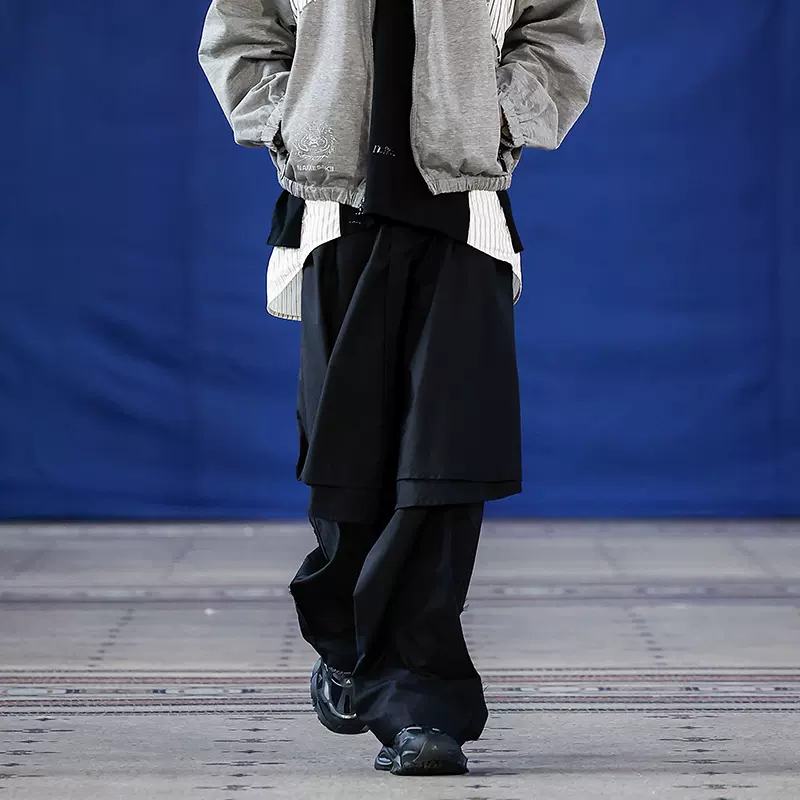 OMAR AFRIDI 25SS Knee Darted Flare Trousers休闲裤