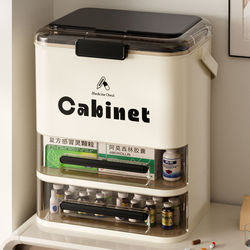 Hong Kong Free Shipping Multi-Layer Medicine Box for Home Use, Large Capacity Medicine Storage Box, Large Transparent Medical Box