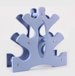 Dumbbell Rack for Men and Women, Small Dumbbell Storage Rack, Combination Tower-Type Stand, Simple Three-Layer Home Storage Rack