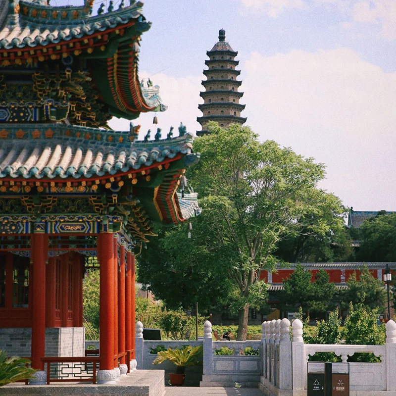 猩咖说山西省双塔寺含门票1.5H文史大咖人工讲解小包团太原旅游