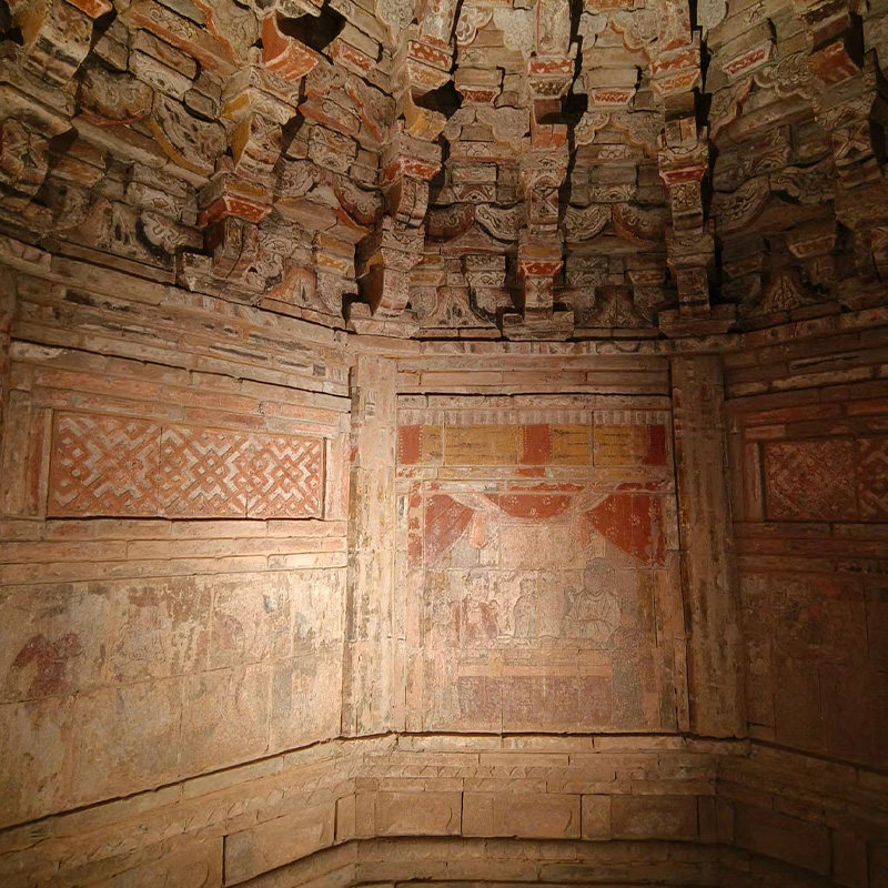 猩咖说河南洛阳古墓博物馆含门票1.5-3H大咖讲解拼/包团洛阳旅游