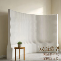 Paper Screen Partition, Movable Fake Wall, Office Partition, Divider Board, Partition Wall, Living Room Divider, Self-Installation
