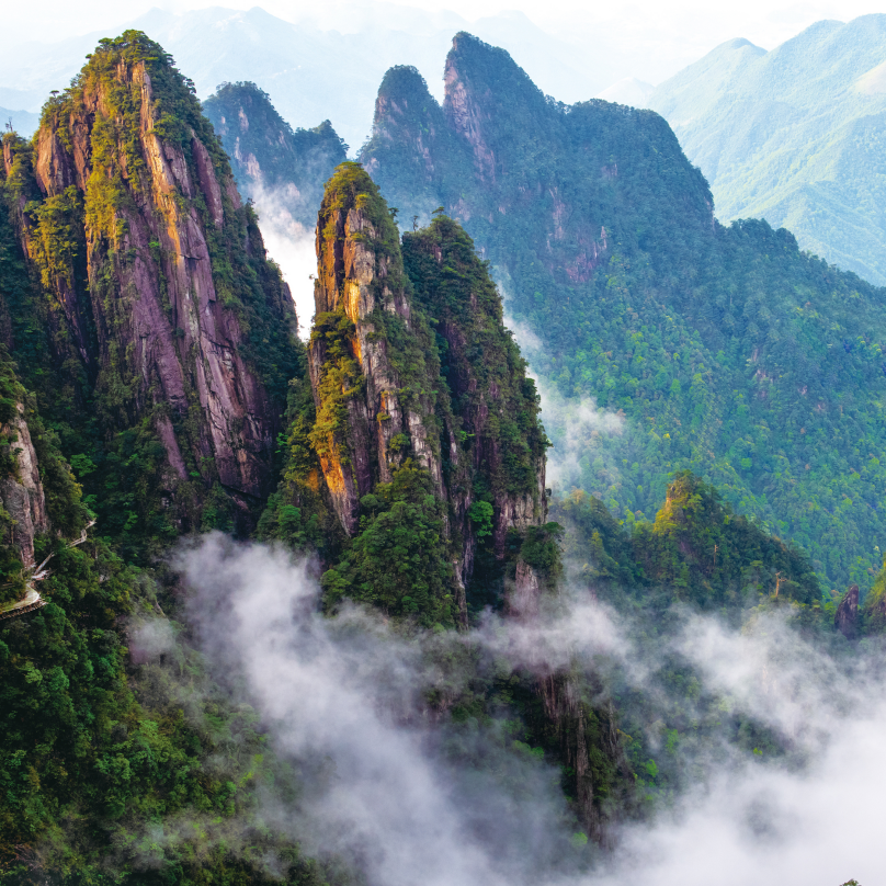 郴州4日游/东江湖+高椅岭+白廊+飞天山+仰天湖+莽山五指峰+裕后街