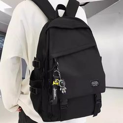 Schoolbags for Boys, Junior High School Students, High School Students, Middle School Students, 2025 New Style, High-Looking, Large-Capacity Backpacks, Men's Backpacks