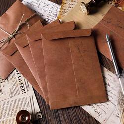 High-end linen thickened envelope set