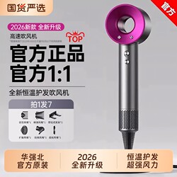 High-Speed Hair Dryer for Home Use, Huaqiangbei Official Flagship Hair Dryer, Negative Ion Hair Care, Silent Quick-Dry Hair Dryer