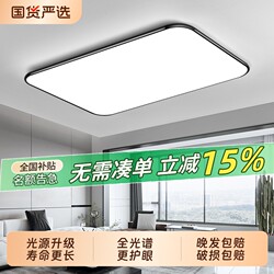 Led Living Room Ceiling Light, Ultra-Thin, Modern, Simple and Elegant, Suitable for Rooms, Bedrooms, Balconies, Dining Rooms, Zhongshan Lighting Fixtures, Rectangular Shape