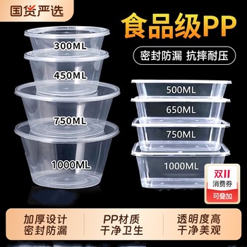 Thousands of people purchased food-grade transparent round lunch boxes
