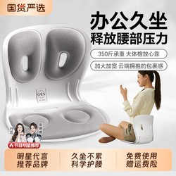 Oes Lumbar Support Cushion for Long Sitting, Office Chair Backrest, Ergonomic Backrest, Waist Support Cushion