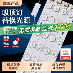 Living Room Lamp Led Full-Spectrum Ceiling Light Replacement Light Strip Long Strip Light Bedroom Lamp Living Room Light Panel Super Bright