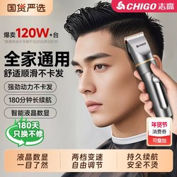 Zhigao Hair Clipper Fast Charging Electric Hair Trimmer for Men, Professional Home-Use Hair Cutting Tool