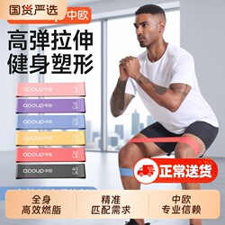 Elastic Resistance Bands for Strength Training, Leg and Hip Exercises, Fitness for Sports Students, Men's Resistance Loops, Rehabilitation Resistance Ropes, China-Europe