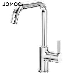 Jomoo Kitchen Sink Faucet with Pull-Out Hot and Cold Water, Retractable, Swivel, Splash-Proof, Dedicated for Dishwashing