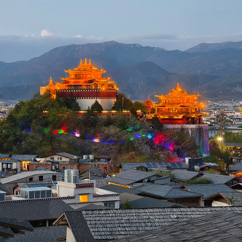 云南月 昆明丽江大理西双版纳8天7晚 洱海玉龙雪山野象谷星光夜市