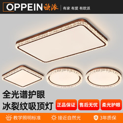 Oupai Mid-Century Style Living Room Main Light 2026 New Model Light Luxury High-End French Ceiling Light Fixture Whole House Package Set