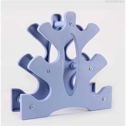 Dumbbell Rack for Home Use, Simple Fitness Equipment Storage Rack, Small Dumbbell Set for Men and Women, Plastic Three-Layer Tower Type