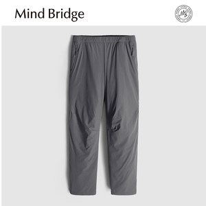
Mind Bridge down pants for men in winter 2024 new casual pants plus velvet thickened trousers for men in warmth