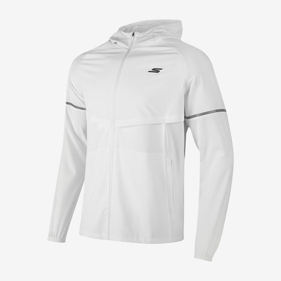
Skechers/Skechers authentic 2023 summer new thin men's casual sports hooded jacket