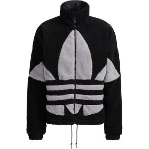 
Adidas/Adidas official genuine Clover men and women stand collar plus velvet sports jacket jacket HC0326