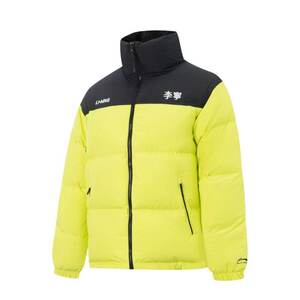 
Li Ning authentic sports fashion series men and women loose casual warm stand collar down jacket AYMV431-11