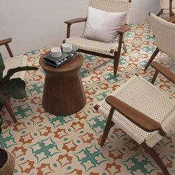 300 Specifications Retro Style Small Flower Tiles Kitchen and Bathroom Hotel B&B Coffee Shop Chain Shop Decoration Wall and Floor Tiles