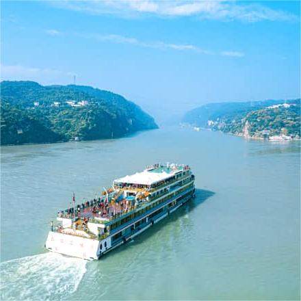 宜昌交运两坝一峡游船半日游(体验过船闸/时间适中)