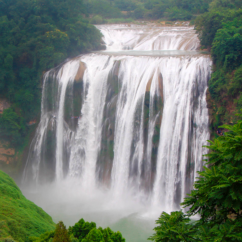 私家团贵州旅游纯玩5天4晚黄果树西江千户苗寨小七孔非遗体验亲子
