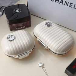 Portable Pill Box with Timer, Sealed and Moisture-Proof, for Travel, Mini Medicine Box for Seven Days a Week