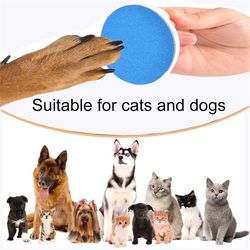 Pet Supplies Dog Claw Grinder Removable Pet Nail Repair Plate Round Sandpaper Dog Cleaner and Beautician