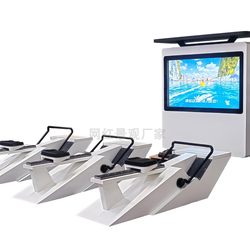 Smart Park Cycling Fitness Rowing Amusement Equipment Ar Virtual Rowing Machine Intelligent Multiplayer Interactive Racing Game