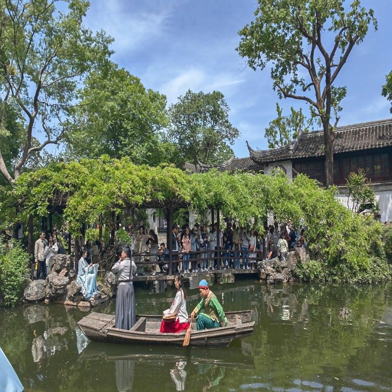 苏州留园+寒山寺+姑苏水上游+虎丘+山塘街一日游【甄选景点】