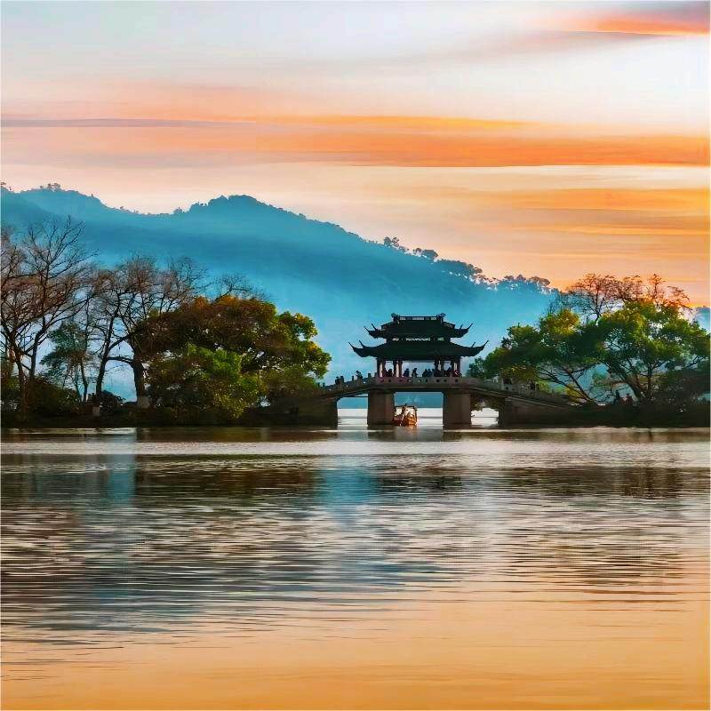 【上海出发】杭州西湖风景名胜区+河坊街+龙井茶园【独立成团】