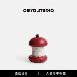 Cmyd Design Creative Apple Core Perpetual Calendar Rotating Calendar Object Birthday New Year Gift Desktop Ornament