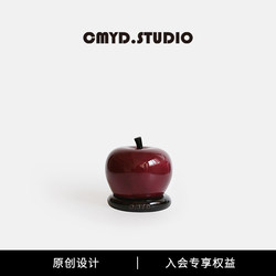 Cmyd Original Design High-Value Ceramic Toothpick Holder, Dental Floss and Cotton Swab Storage Box, New Year Decoration Gift