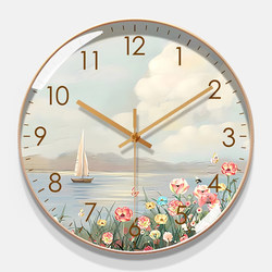 Light Luxury Radio-Controlled Wall Clock for Living Room, Modern, Simple, Elegant, Trendy Home Fashion Clock, Nordic Silent Decorative Clock
