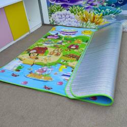 Portable Baby Crawling Mat, Foldable Moisture-Proof Picnic Mat, Beach Outdoor Camping Mat, Foam Children's Floor Mat