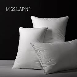 Lanpin Home Furnishing Hotel Model Room Pillow Home Decor Bedside Sofa Feather Velvet Pillow Core Cushion Pillow Pad
