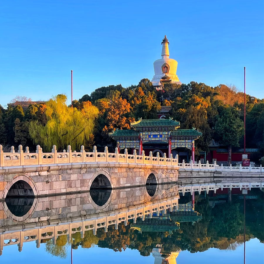 北京旅游景山公园颐和园天安门升旗八达岭长城圆明园天安门广场