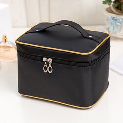 Internet Celebrity Style Makeup Bag, Large Capacity, Waterproof, Portable Toiletry Bag, Cute Storage Cosmetics Travel Bag