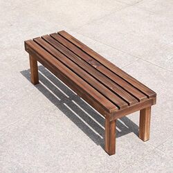 Flower Rack Storage Rack Solid Wood Carbonized Ladder Multi-Layer Balcony Floor-Standing Anti-Corrosion Wood Indoor Outdoor Green Radish Flower Pot Rack